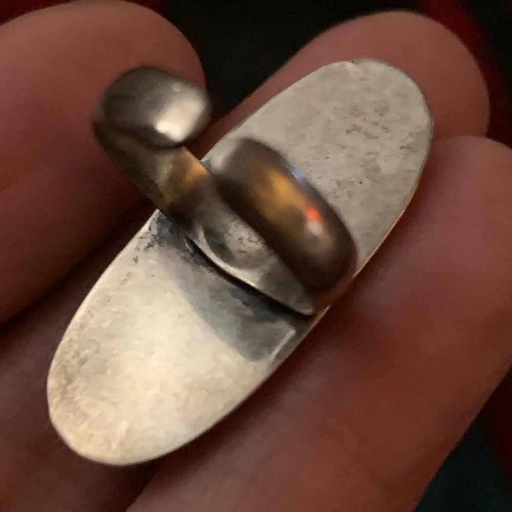 Native Shadowbox Turquoise Ring - Picture 4 of 9